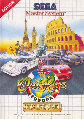 Photo de la boite de OutRun Europa